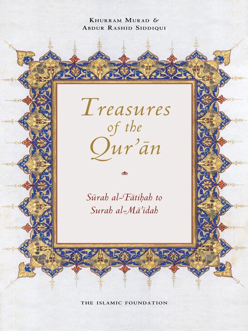 Title details for Treasures of the Qur'an by Abdur Rashid Siddiqui - Available